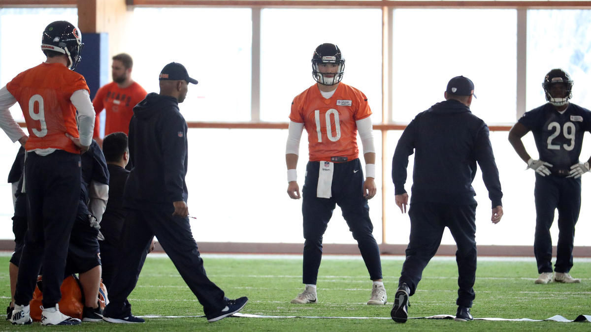 Mitch Trubisky minicamp